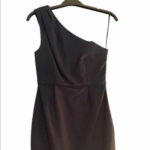 J.Crew Navy One Shoulder Dress